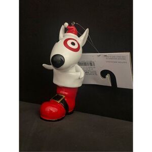 Bullseye Target Dog In Santa Boot 2024 Wondershop Christmas Ornament NEW